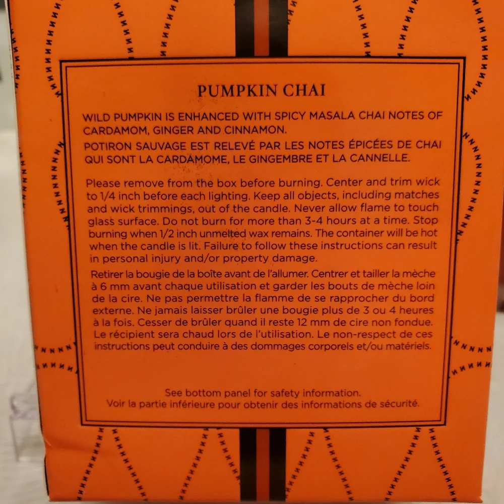 🏵NEST FRAGRANCES PUMPKIN CHAI CANDLE NIB - Picture 5 of 6